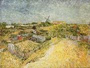 Gemusegarten am Montmartre Vincent Van Gogh